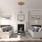Ekena Millwork Melonie Ceiling Medallion (Fits Canopies up to 6 1/4"), 36 1/4"OD x 1 7/8"P, Iridescent Gold CM36MEIGS - alternate 2